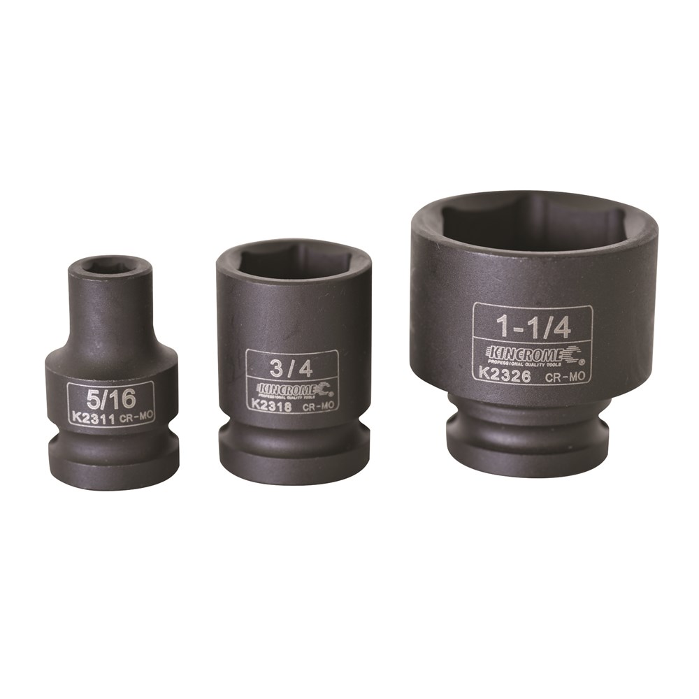 KINCROME IMPACT SOCKET 1/2'' DVE 5/16